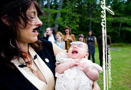 Ever Attended A Mustache Wedding Party